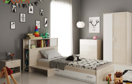 Nội thất phòng ngủ trẻ em LUFA Kid 01 - LUFA - Nội thất cao cấp (Website chính thức của Công ty cổ phần Nội thất FAMI)