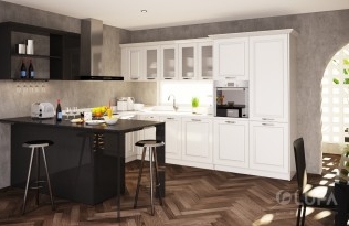 Nội thất nhà bếp Kitchen 06 LUFA FURNITURE - LUFA - Nội thất cao cấp (Website chính thức của Công ty cổ phần Nội thất FAMI)