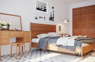 Nộ thất phòng ngủ LUFA Bed 06 - LUFA - Nội thất cao cấp (Website chính thức của Công ty cổ phần Nội thất FAMI)